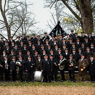 Frontkämpferbund mit Musikkapelle