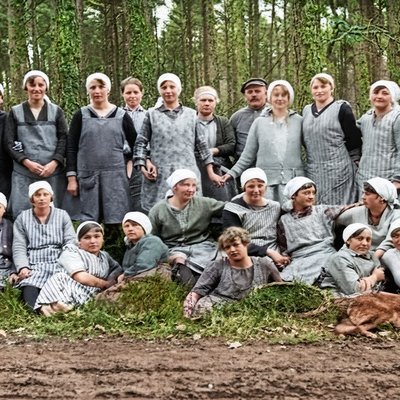 Pflanzkolonne um 1930
